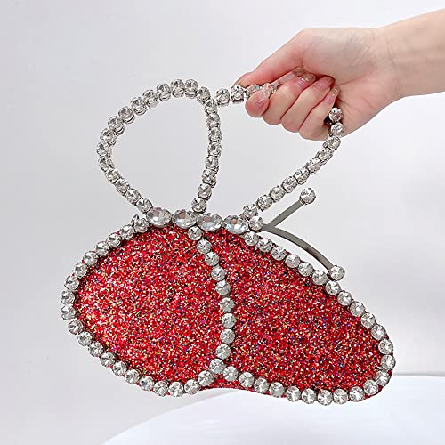 Butterfly Shaped Evening Bag, Unique Shape Clutch