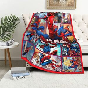 blanket flannel manga soft cozy throw blanket for couch bed sofa 52″x 62″