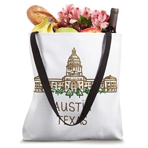 Austin City Texas souvenir gift for men women Tote Bag