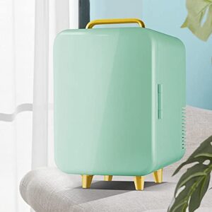 YAARN Small Fridge for Bedroom 8L Mini Fridge Refrigerator Cooler and Warmer Constant Temperature Skincare Preservation for Room Car Portable