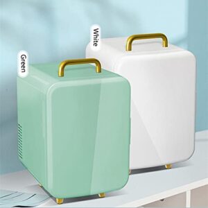 YAARN Small Fridge for Bedroom 8L Mini Fridge Refrigerator Cooler and Warmer Constant Temperature Skincare Preservation for Room Car Portable
