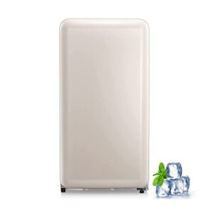 YAARN Small Fridge for Bedroom Mini Fridge Compact Refrigerator Freezer AC Large Capacity Storage Beverages Vegetables