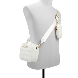 ALDO Women's Halaberyn Cross Body Bag, White