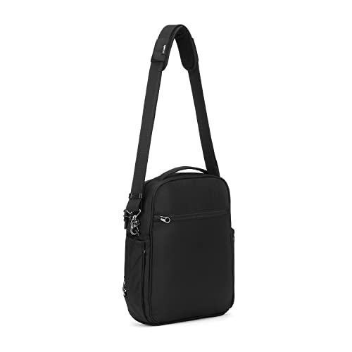 Pacsafe Metrosafe LS250 Anti Theft Shoulder Bag, ECONYL Black