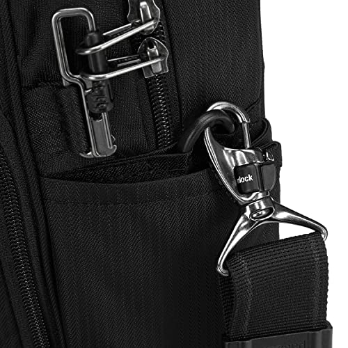 Pacsafe Metrosafe LS250 Anti Theft Shoulder Bag, ECONYL Black