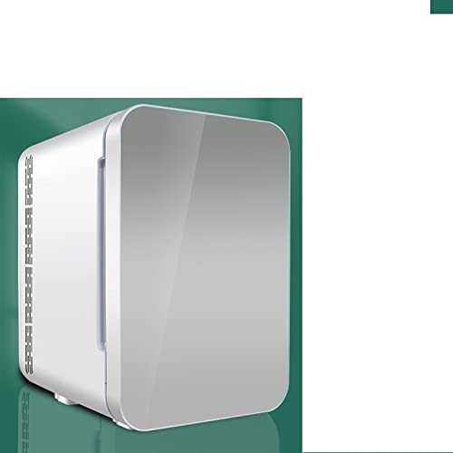 YAARN Small Fridge for Bedroom Refrigerator for Cold and Warm Box Tempered Glass Household Mini Refrigerator