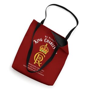 King Charles III 6 May Coronation Watch Party Souvenir Tote Bag