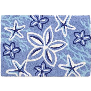 jellybean welcome starfish accent washable rug 20″ x 30″ doormat