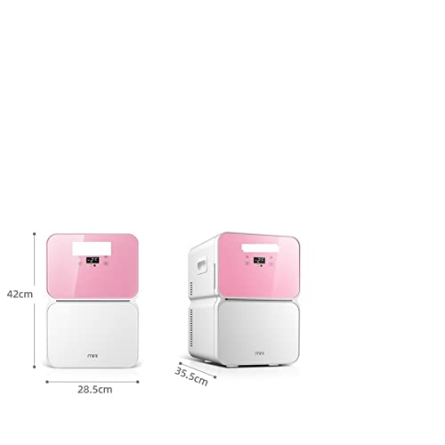 YAARN Small Fridge for Bedroom Refrigerator Small Mini Refrigerator 22L Household Cosmetics Dual-use Refrigerator Heating and Cooling Refrigerator