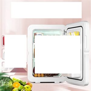 YAARN Small Fridge for Bedroom Refrigerator Small Mini Refrigerator 22L Household Cosmetics Dual-use Refrigerator Heating and Cooling Refrigerator