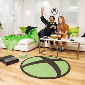 Xbox Logo 39-Inch Area Rug | Indoor Floor Mat, Accent Rugs For Living Room and Bedroom