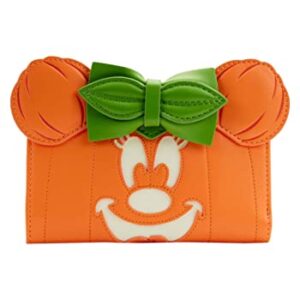 Minnie Mouse Glow in the Dark Pumpkin Flap Wallet