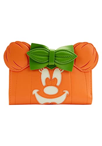 Minnie Mouse Glow in the Dark Pumpkin Flap Wallet