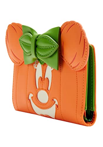 Minnie Mouse Glow in the Dark Pumpkin Flap Wallet