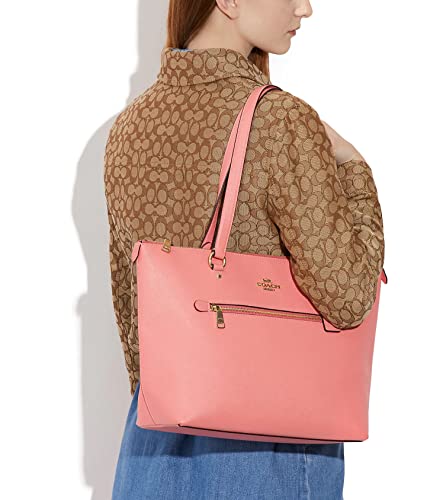 Coach Women's Gallery Tote in Crossgrain Leather (Candy Pink)