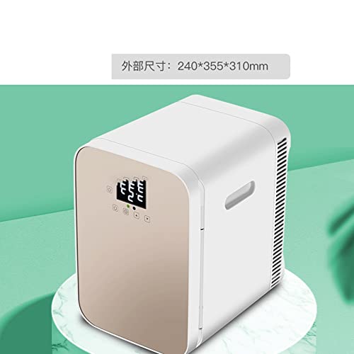 YAARN Small Fridge for Bedroom Mini Fridge 13.5L Can Portable Personal Small Refrigerator Compact Cooler and Warmer for Food Bedroom Dorm Office Car