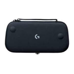 Logitech G Cloud Gaming Handheld Official Carrying Case - Protective Hard Exterior, Detachable Strap - Black