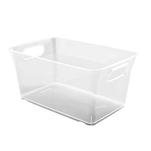 MICHAELS Bulk 12 Pack: 5.8qt. Clear V-Basket by Simply Tidy™