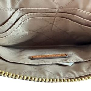 Michael Kors Women's Jet Set Travel Extra Large Zip Clutch Leather Wristlet Wallet