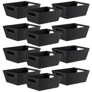 michaels bulk 12 pack: black gift basket with handles by celebrate it™