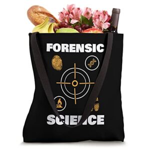 Forensic Science Crime Scene Evidence DNA Criminology Gift Tote Bag