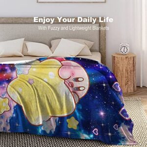 Ultra-Soft Anime Merch Anime Throw Blanket for Couch Bed Sofa, Lightweight Plush Cozy Flannel Blankets Warm Bedding 40"x50"