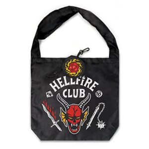 genuine fred stranger things, hellfire club tote