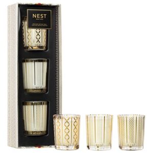 nest new york festive scented votive candle trio