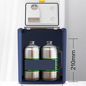 YAARN Small Fridge for Bedroom Mini Refrigerator Semiconductor Refrigeration Heating Cold Coke Warm Milk Four Seasons Available
