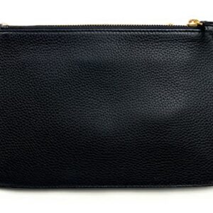 Tory Burch Double Zip Slim Crossbody (Black)