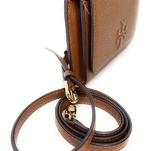 Tory Burch Women's Thea Flat Wallet Crossbody (Moose)