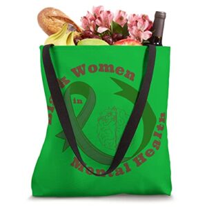 Black Women In Mental Health Tote Bag