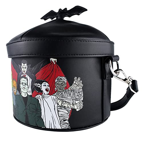 Cakeworthy Women's Universal Monsters Trick or Treat Bucket Crossbody Purse