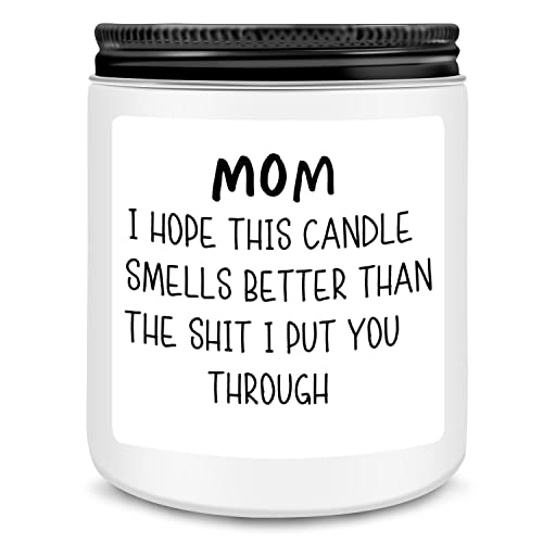 Mothers Day Mom Gifts from Daughter Son,Gifts for Mom,Mom Gift,Birthday Christmas Gifts for Mom Her Bonus Mom Mother,Best Candles Gifts for Women