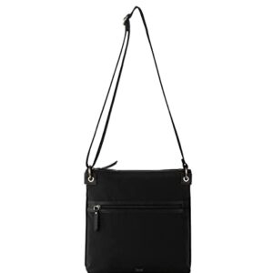 The Sak Esperato Flat Crossbody in Recycled Nylon, Black