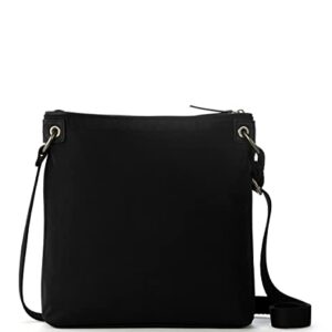 The Sak Esperato Flat Crossbody in Recycled Nylon, Black