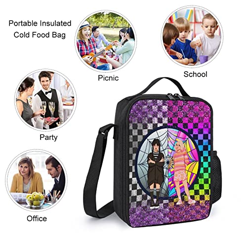 VOZUKO 3pcs Wednesday Backpack Shoulder Backpack Large Capacity Wednesday Bag Sports Bag for Girls Womens