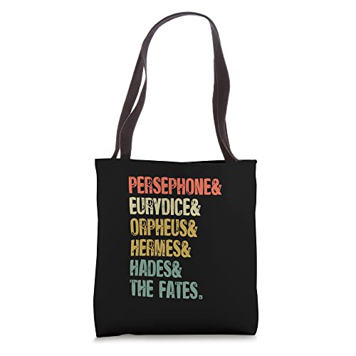 Persephone & Eurydice & Orpheus & Hermes & Hades & The Fates Tote Bag