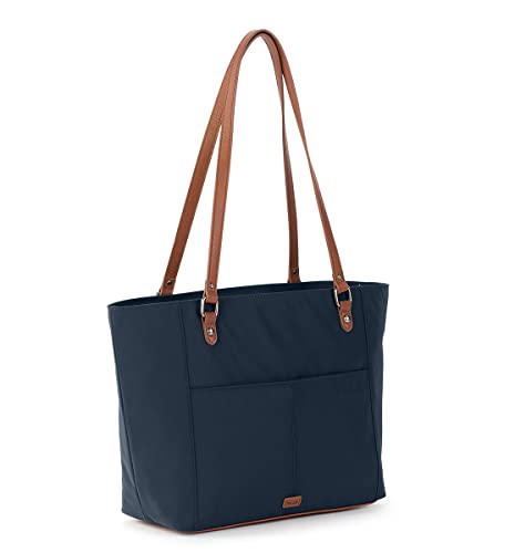 The Sak Esperato Metro Tote in Recycled Nylon, Navy