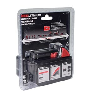 Milwaukee 48-11-1850R M18 18V 5Ah XC Extended Capacity Resistant Battery 2 Pack, (48-11-1850Rx2)