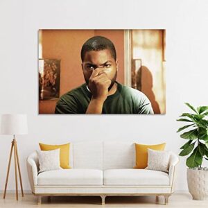 KONGY Friday Toilet Bathroom Art Funny Movie Poster Canvas Art Poster And Wall Art Picture Print Modern Family Bedroom Decor Posters 12x18inch(30x45cm)