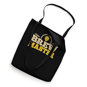 Brew Master Homebrewing Winemaking Brewery Craftbeer Hop Tote Bag