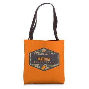 watoga state park west virginia wv camouflage vacation tote bag