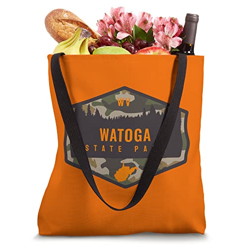 Watoga State Park West Virginia WV Camouflage Vacation Tote Bag