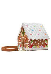 loungefly stitch shoppe minnie gingerbread house bag standard