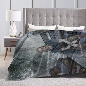 Throw Blanket Ultra Soft Velvet Blanket Lightweight Bed Blanket Quilt Durable Home Decor Fleece Blanket Sofa Blanket Luxurious Carpet