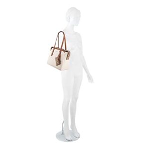 NINE WEST Basset Tote Buff Multi One Size