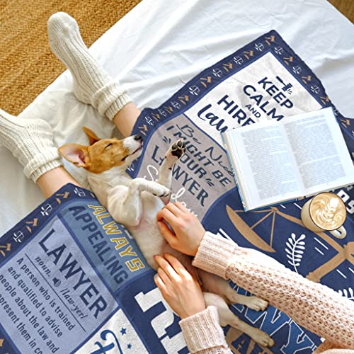 Lawyer Gifts for Women Lawyer Gifts for Men Mothers Day Blanket Law School Graduation Gifts Law School Essentials Law School Gifts Lawyer Gift Ideas Best Lawyer Ever Throw Blanket 60 x 50 Inch