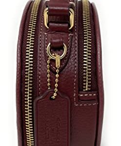 COACH Womens Canteen Crossbody Handbag In Leather (IM/Wine Multi With Snoopy Lights Motif)