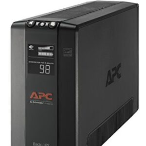 APC 1000VA Smart UPS with SmartConnect, SMT1000RM2UC Rack Mount UPS Battery Backup & UPS 1000VA UPS Battery Backup and Surge Protector, BX1000M Backup Battery Power Supply, AVR